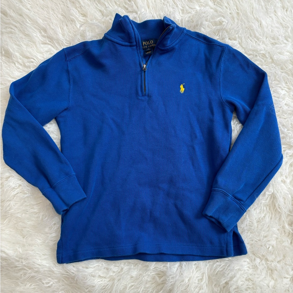 Boy’s Polo Ralph Lauren Medium 10-12 Blue Sweater Top